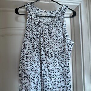 Tweeds Linen/rayon sleeveless top Size Medium